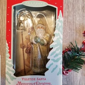 "Yuletide Santa" ornament